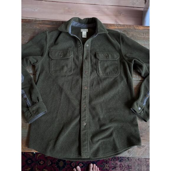 L.L. Bean button down shirt men’s sz s green - Picture 1 of 7